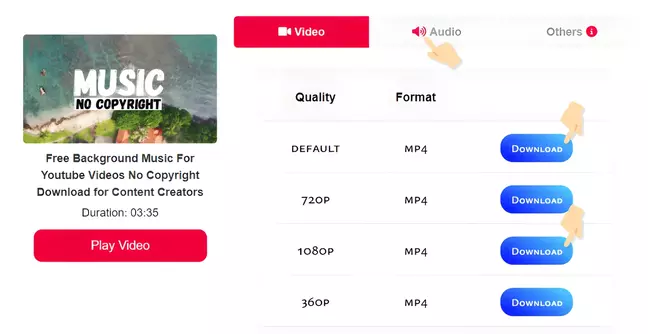 MTYouTube'dan MP4 1080P'deki YouTube Videoları Nasıl İndirilir